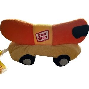 Oscar Mayer Beanie Plush Wienermobile 7” Stuffed Toy Advertisement Just Whistle!